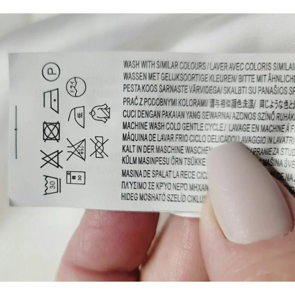 MINKPINK Cream Flutter Sleeve Dress Size Large - Picture 7 of 8